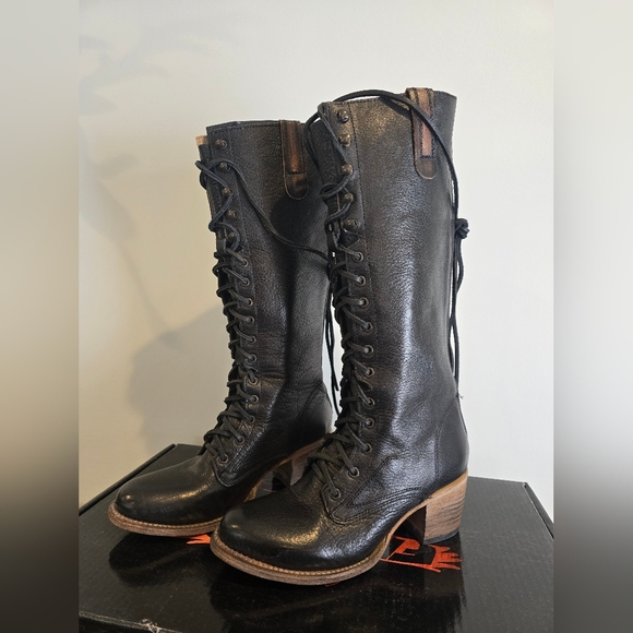 Freebird Grany Boots Black 9 - Picture 2 of 7
